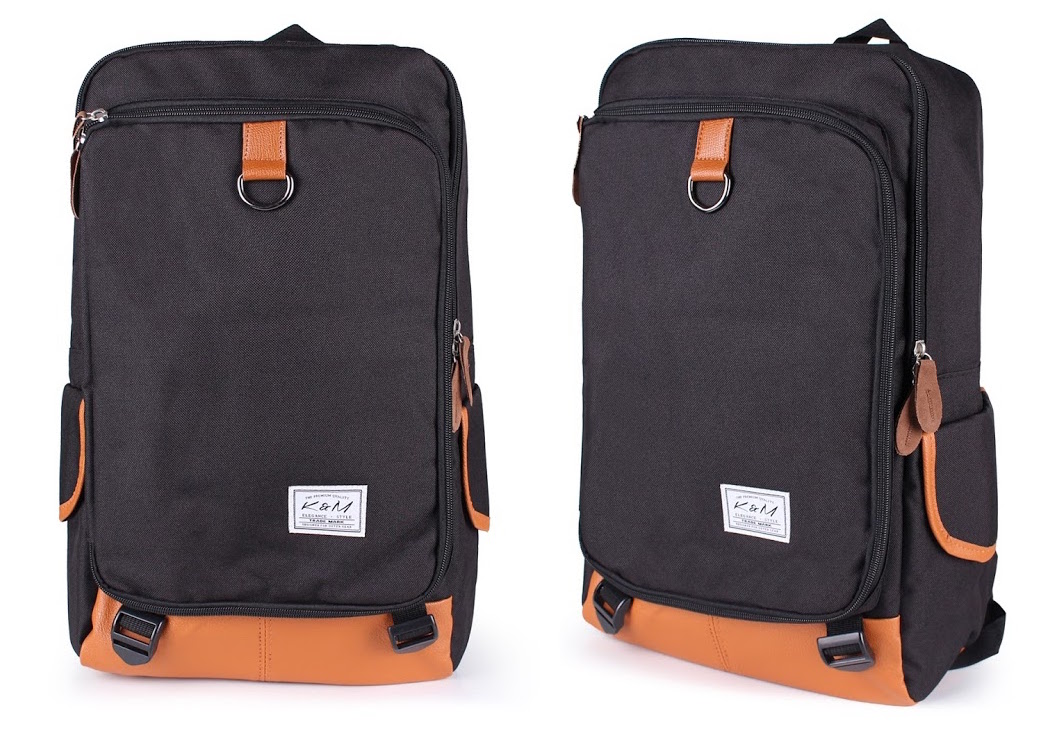 QA-377 Trendy Backpack Black