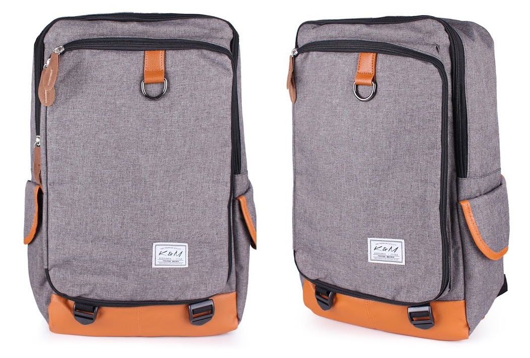 QA-377 Trendy Backpack Grey