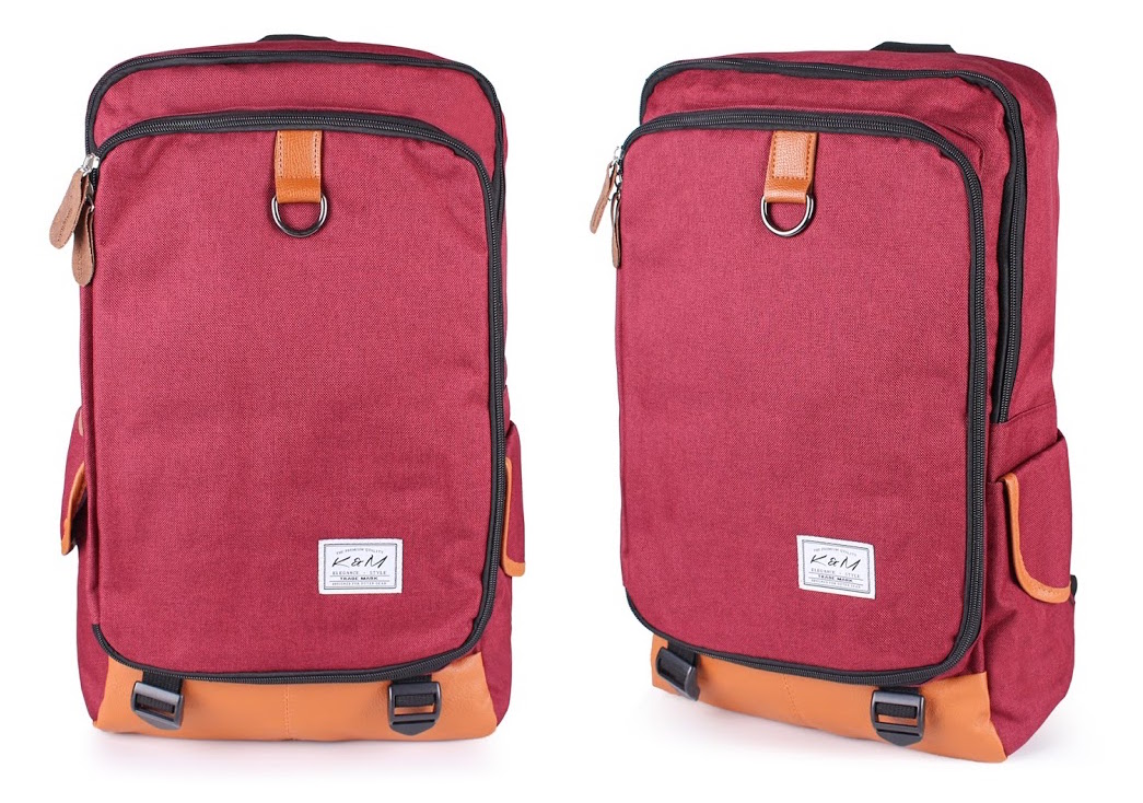 QA-377 Trendy Backpack Red