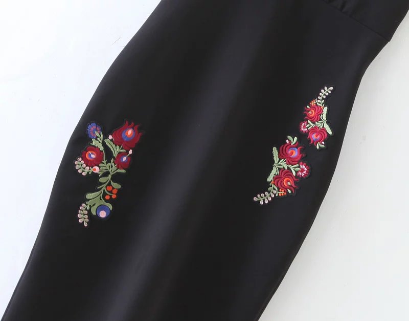 BM70354 Lovely Sleeveless Dress Black
