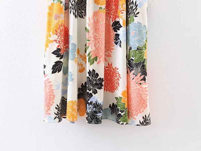 BM70357 Pretty Floral Dress As Picture
