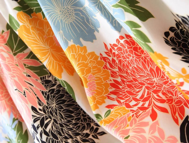 BM70357 Pretty Floral Dress As Picture