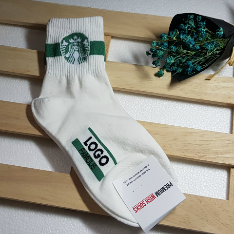 SJNJ023BC - Crew Socks (Starbucks)