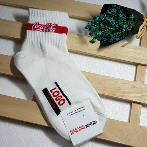 SJNJ023BD - Crew Socks (Coca Cola)