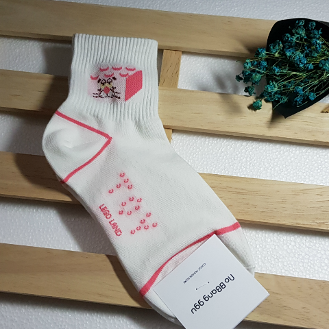 SJNJ073AA - Crew Socks (Pink Panther)