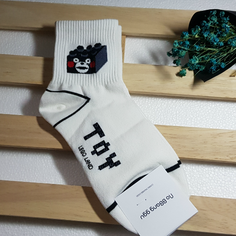 SJNJ073AB - Crew Socks (Kumamon)
