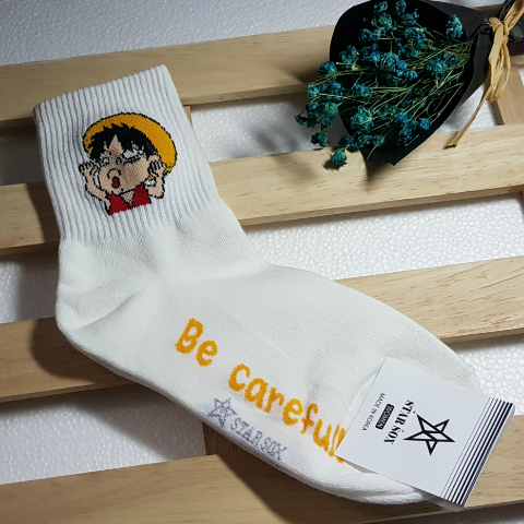SJNMS15A - Crew Socks (Luffy)