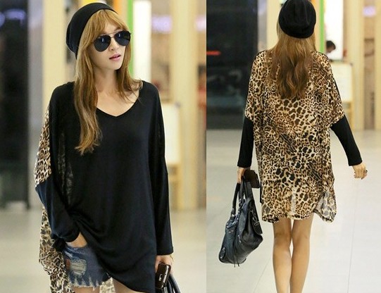 BM70379 Charming Loose Top Black