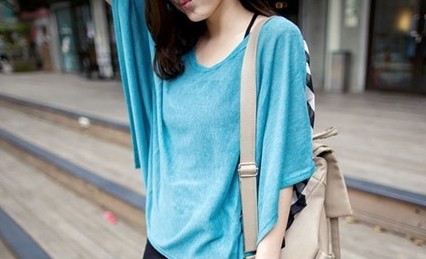 BM70380 Fashion Blouse Green