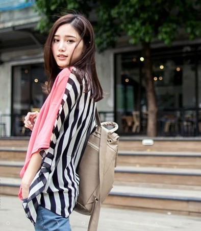 BM70380 Fashion Blouse Pink