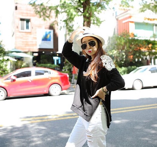 BM70384 Charming Blouse Black