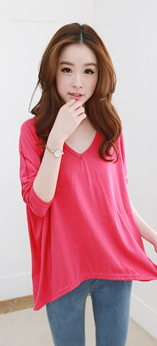 BM70386 Trendy Blouse Pink