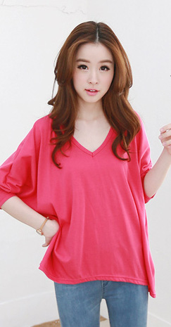 BM70386 Trendy Blouse Pink