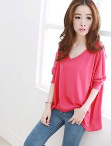 BM70386 Trendy Blouse Pink