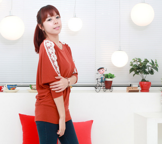 BM70839 Fashion Blouse Orange