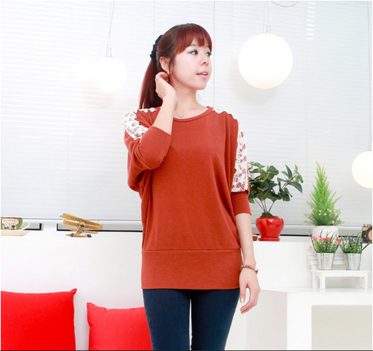 BM70839 Fashion Blouse Orange