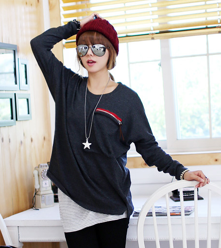 BM70840 Casual Blouse Black