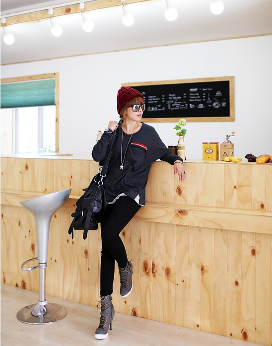BM70840 Casual Blouse Black