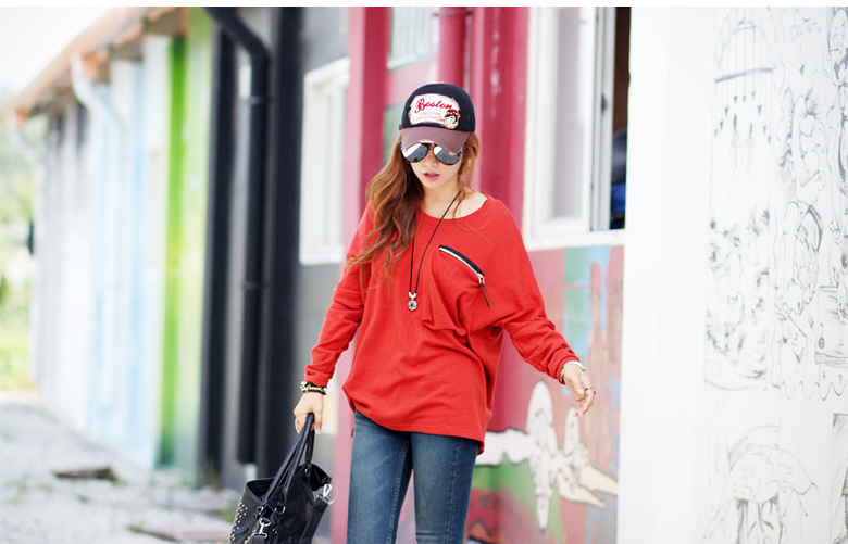 BM70840 Casual Blouse Orange