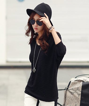 BM70841 Fashion Blouse Black