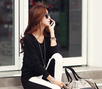 BM70841 Fashion Blouse Black