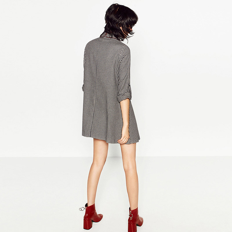 BM70846 Fashion Dress Checker