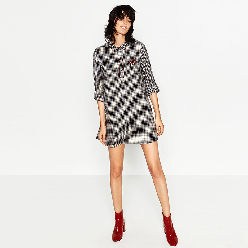 BM70846 Fashion Dress Checker
