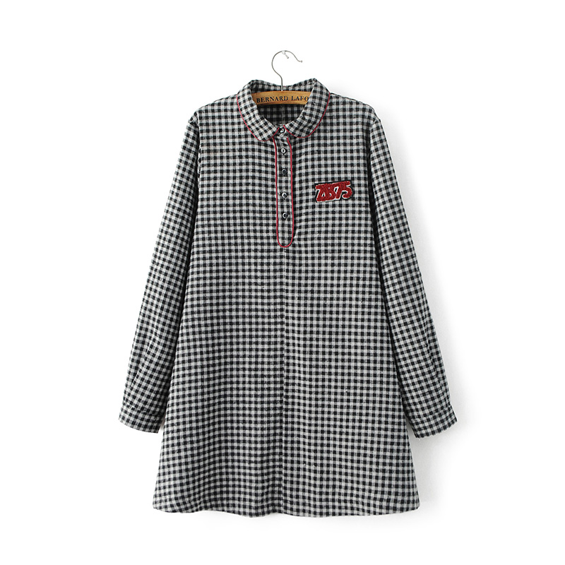 BM70846 Fashion Dress Checker