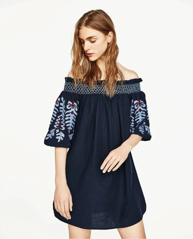 BM70848 Lovely Dress Navy