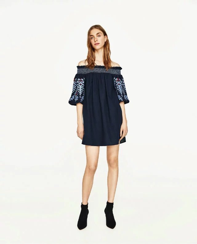 BM70848 Lovely Dress Navy
