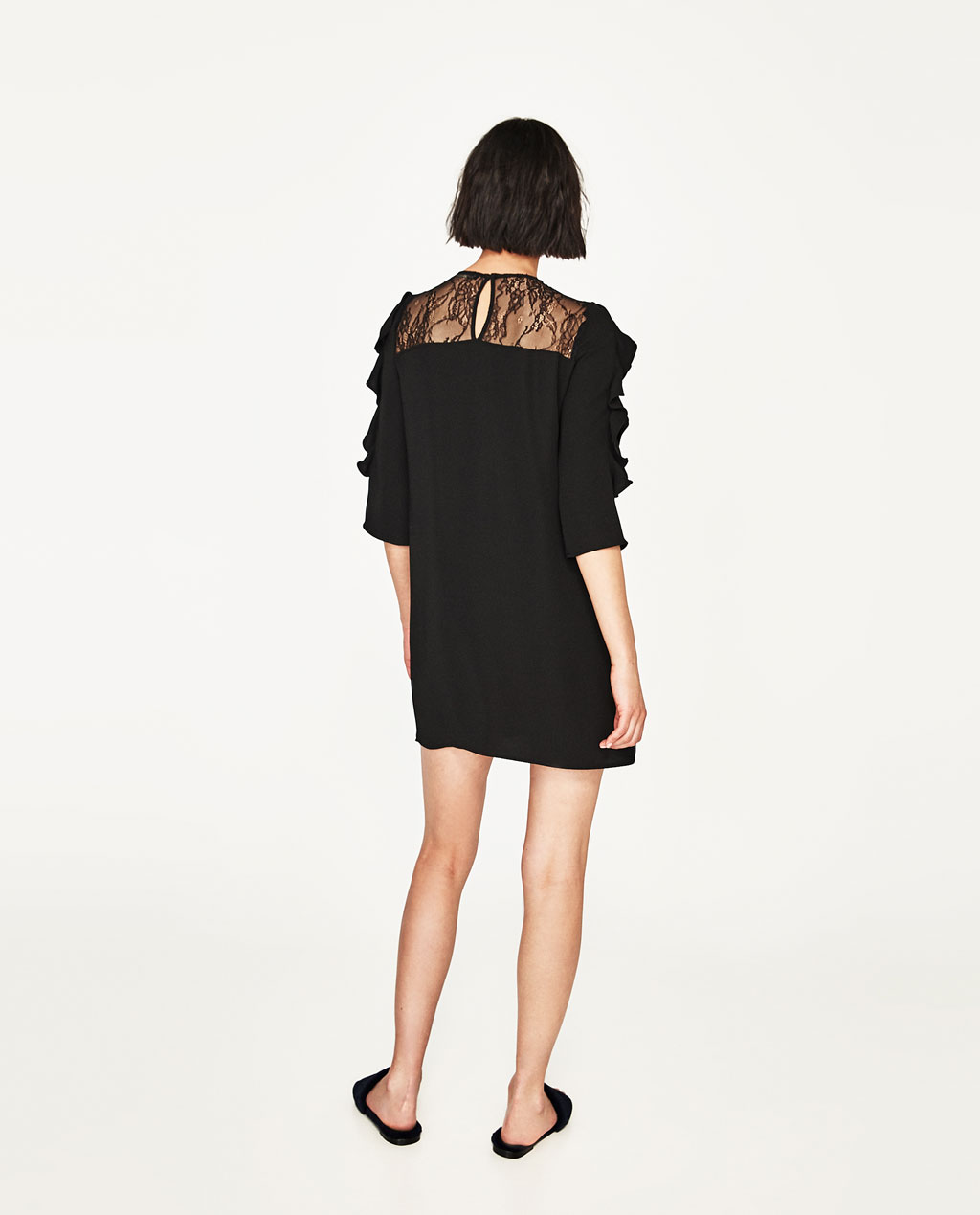 BM70853 Trendy Dress Black