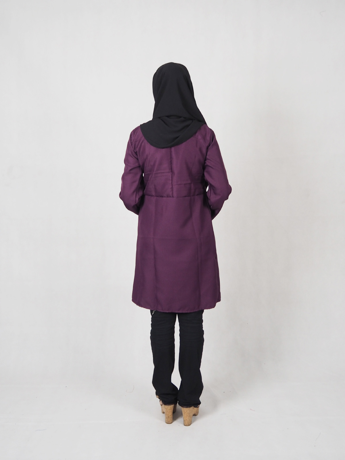 SW4897 Fashion Blouse Purple