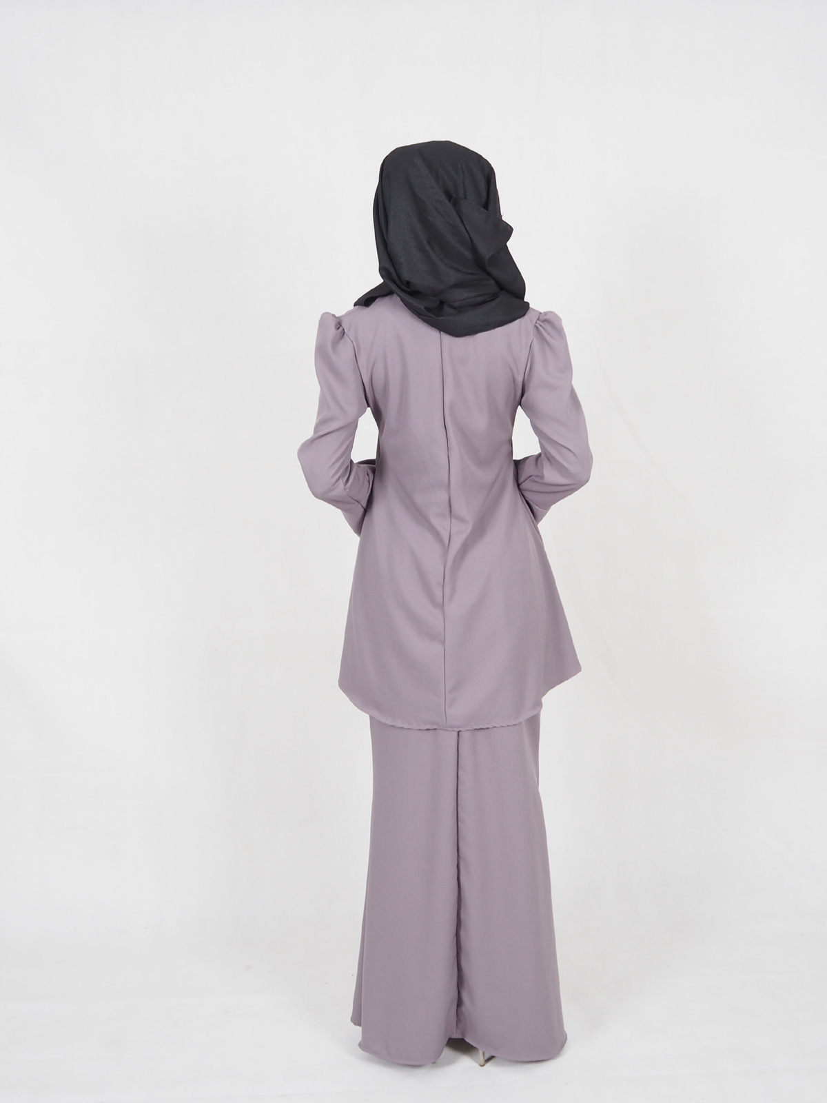 SW4910 Charming Baju Kurung Grey