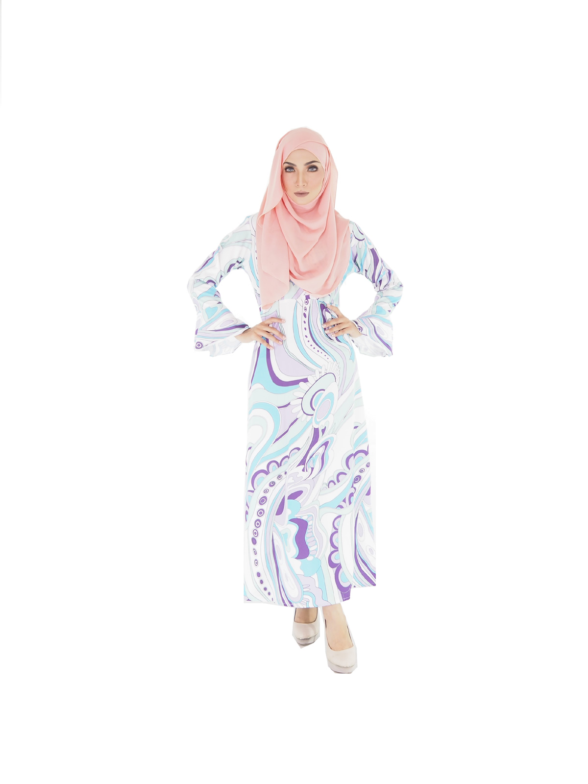 SW4913 Trendy Jubah As Pic