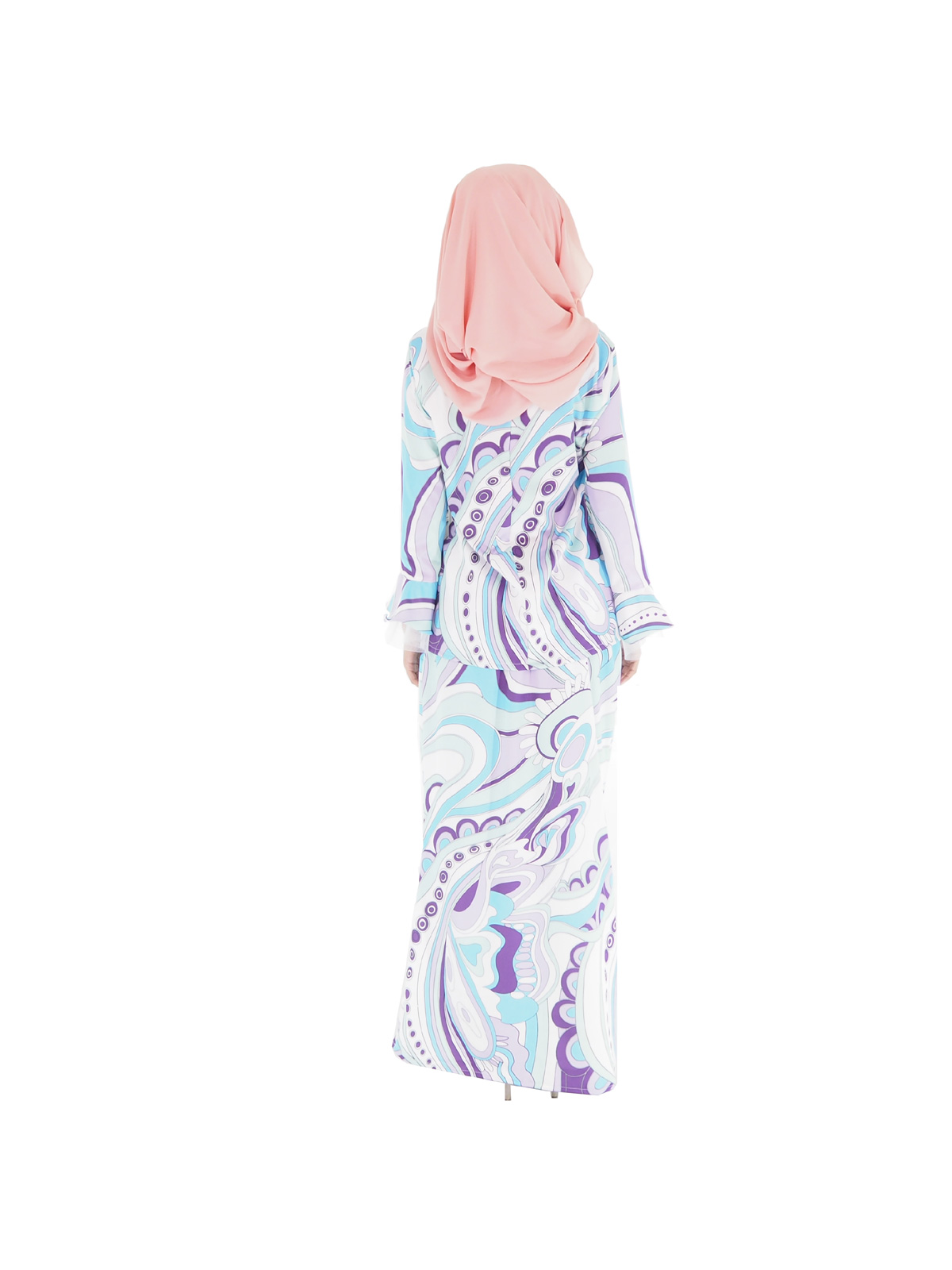 SW4918 Pretty Baju Kurung As Pic