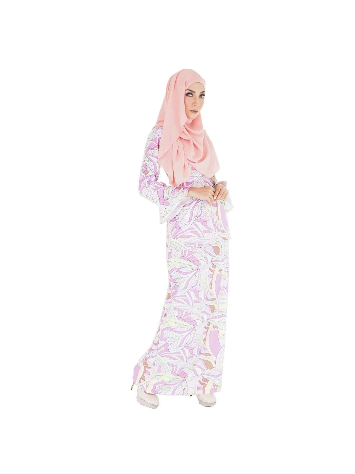 SW4919 Fashion Baju Kurung As Pic