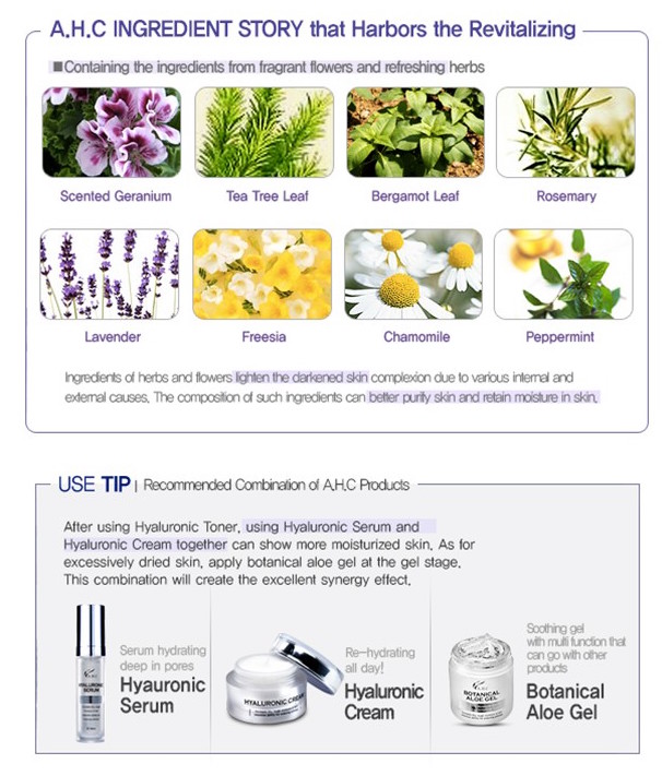 A.H.C. (ahc) Hyaluronic Toner Ahc Toner Moisturizing Skin Pore Sensitive
