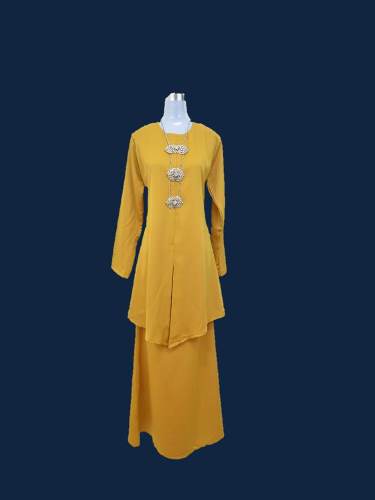 JA001 Fashion Baju Kurung Mustard