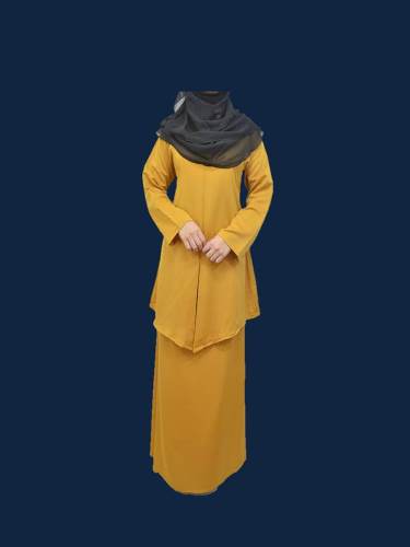 JA001 Fashion Baju Kurung Mustard