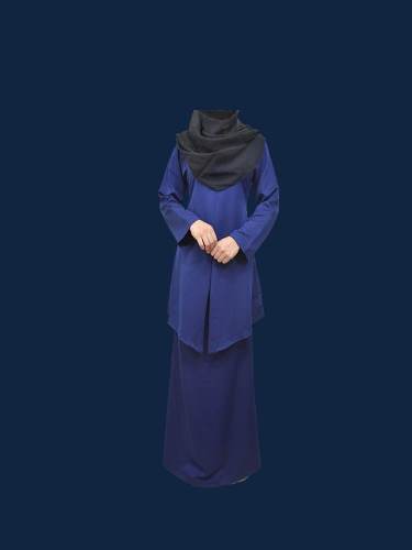 JA001 Fashion Baju Kurung Navy