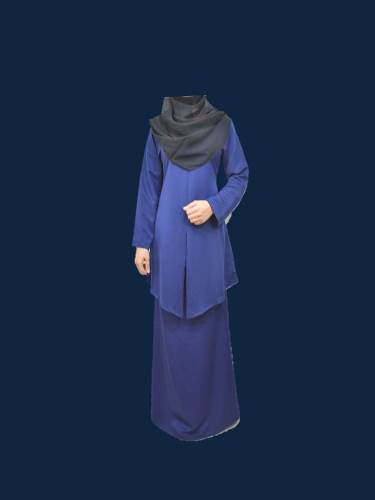 JA001 Fashion Baju Kurung Navy