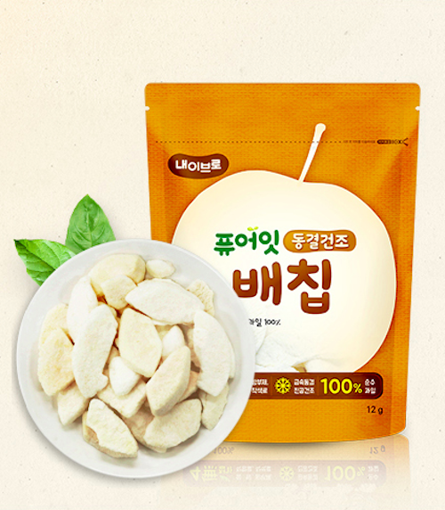 WF-05 Baby Snack Freeze-Dried Fruit Chips Pear