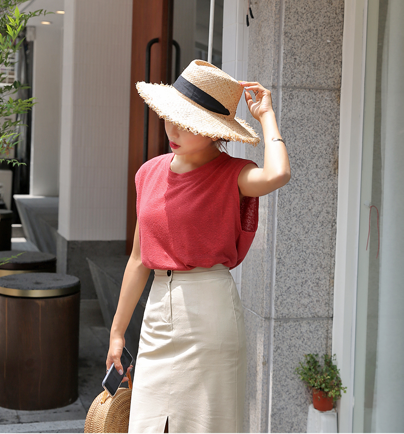 KB10067 Fashion Top Red