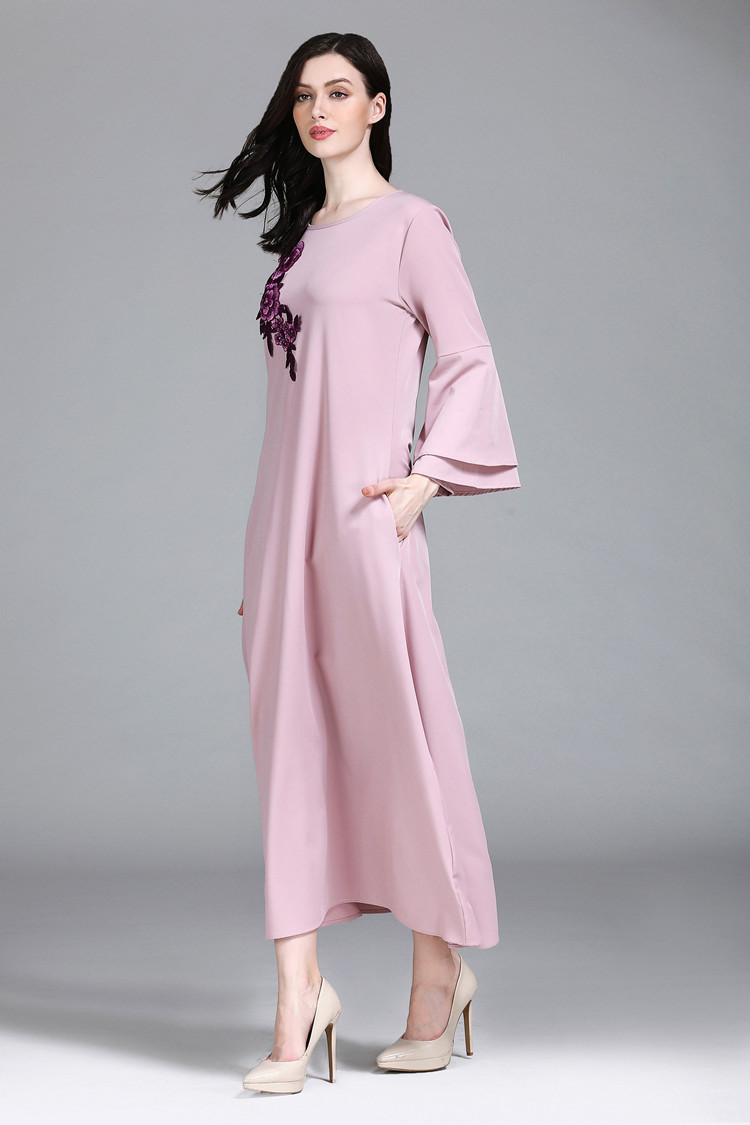 VW12239 Pretty Jubah Pink