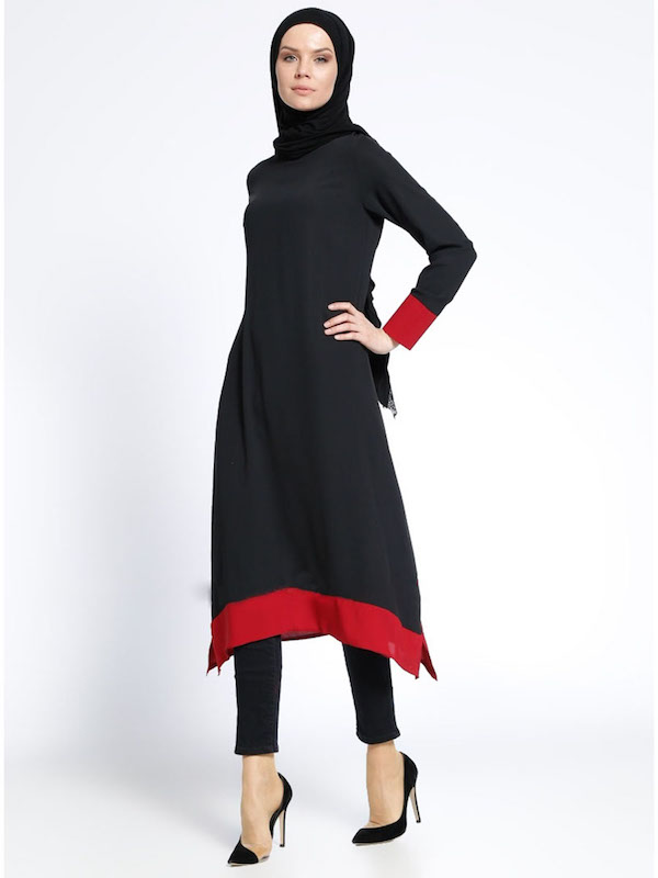 VW12249 Casual Jubah Red