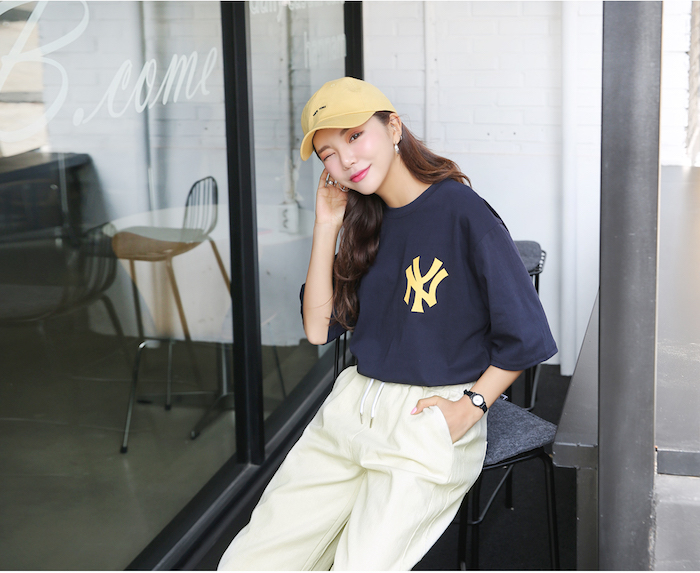 KM-250 Stylish Top Navy