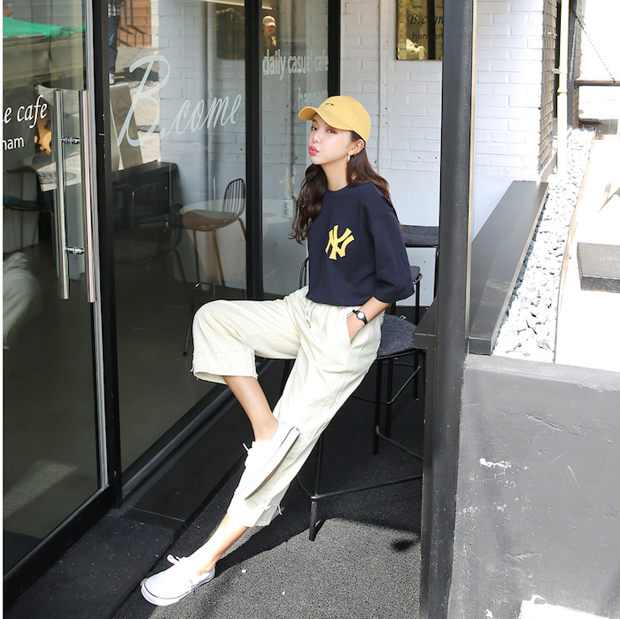 KM-250 Stylish Top Navy