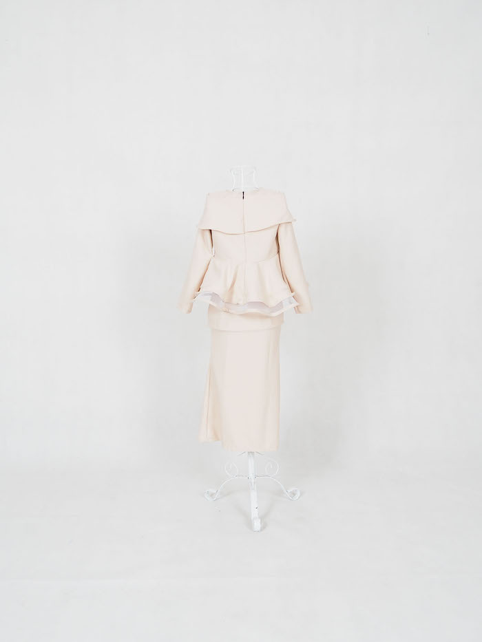 SW4922 Baju Kurung Kid Cream