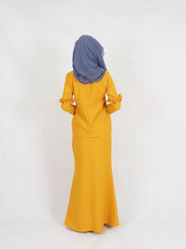 SW4936 Fashion Baju Kurung Mustard