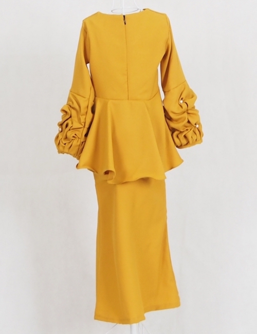 SW4963 Kid's Baju Kurung Mustard